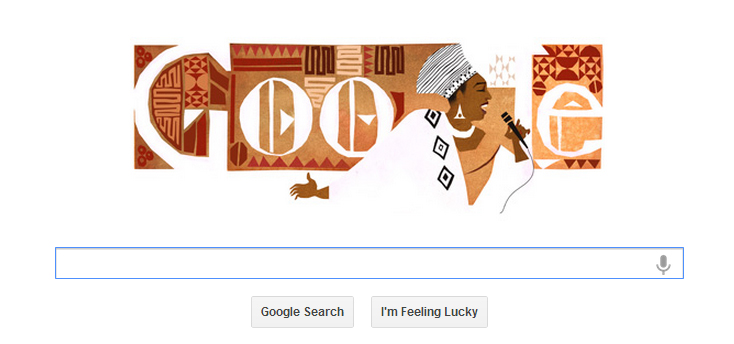 Miriam Makeba_Google Doodle